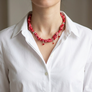 choker en tela