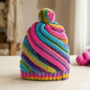 gorro multicolor